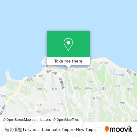 極北懶熊 Lazypolar bear cafe map