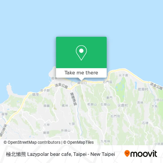 極北懶熊 Lazypolar bear cafe地圖