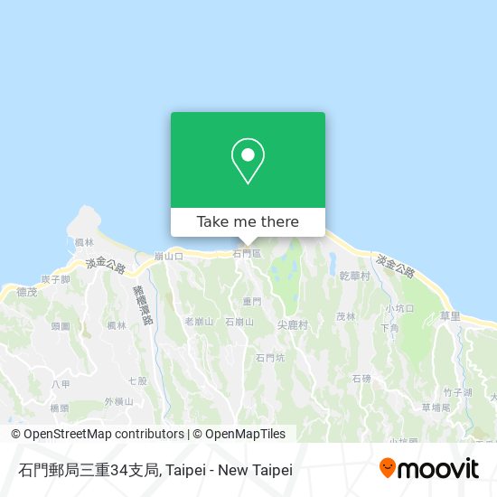 石門郵局三重34支局 map