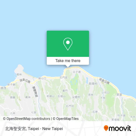 北海聖安宮地圖
