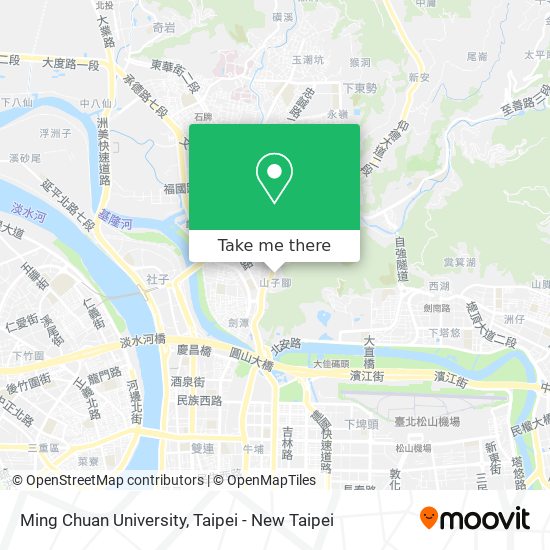 Ming Chuan University map