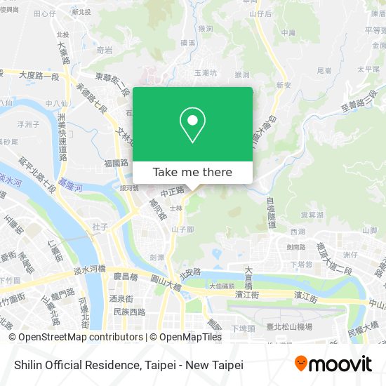 Shilin Official Residence地圖