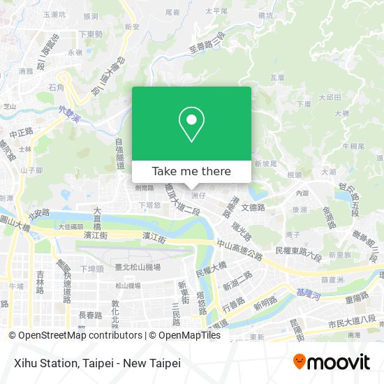 Xihu Station map