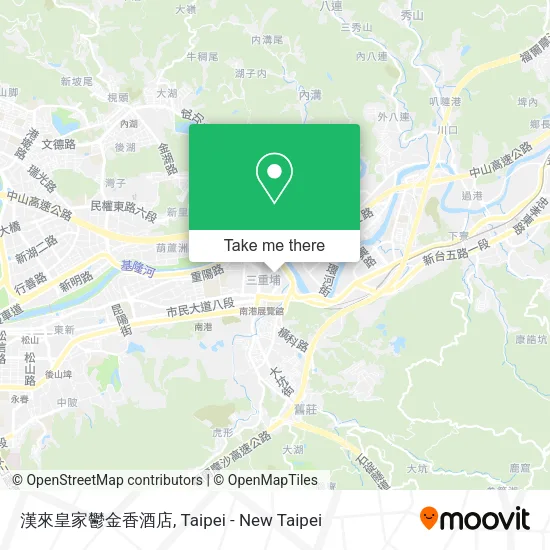 漢來皇家鬱金香酒店地圖