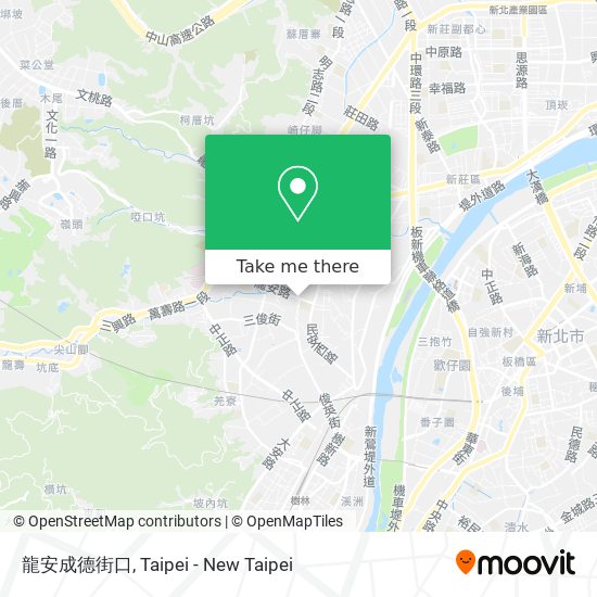 龍安成德街口 map