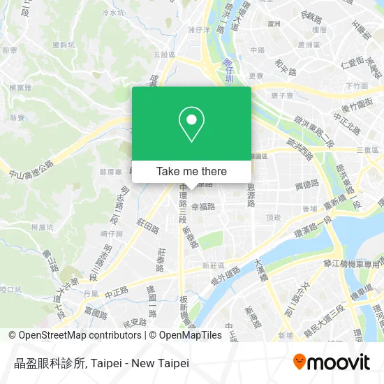 晶盈眼科診所 map