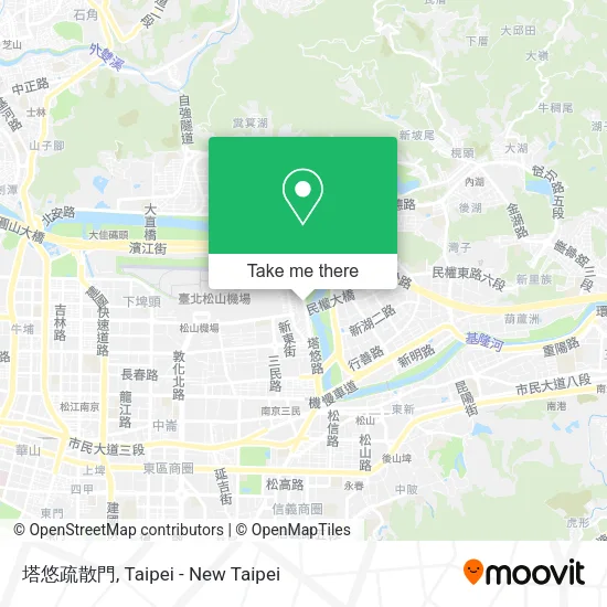 塔悠疏散門地圖