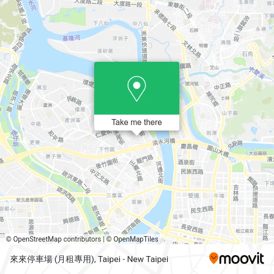 來來停車場 (月租專用)地圖