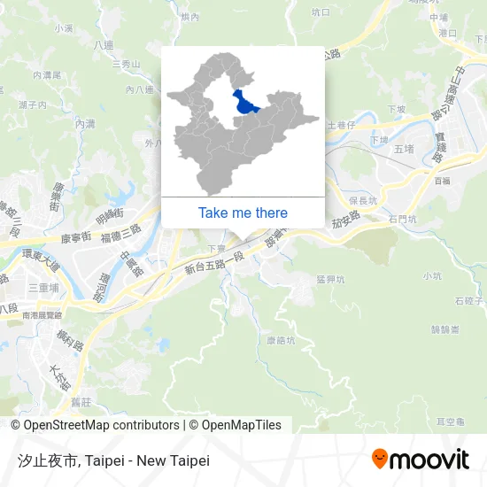 汐止夜市 map