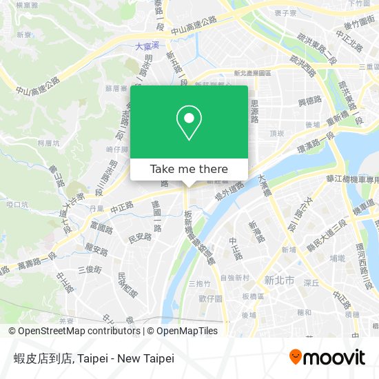 蝦皮店到店 map