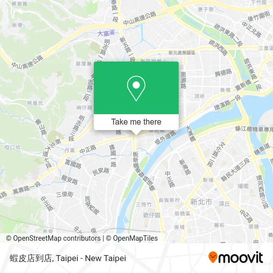 蝦皮店到店 map