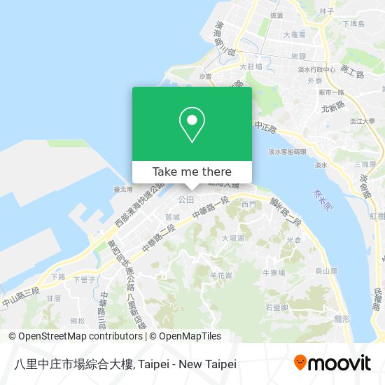 八里中庄市場綜合大樓 map