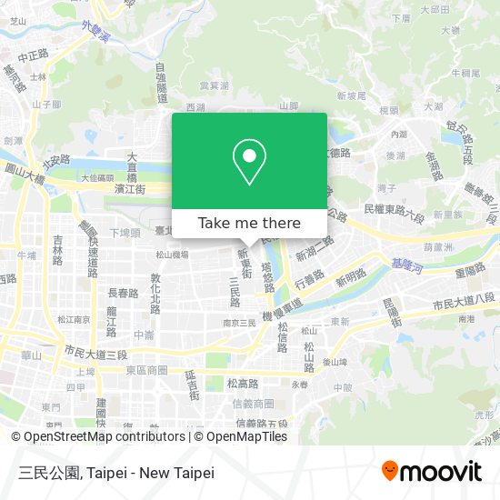 三民公園 map