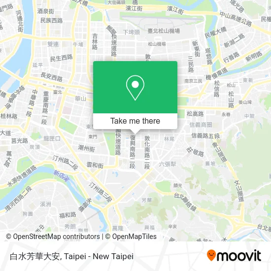白水芳華大安地圖