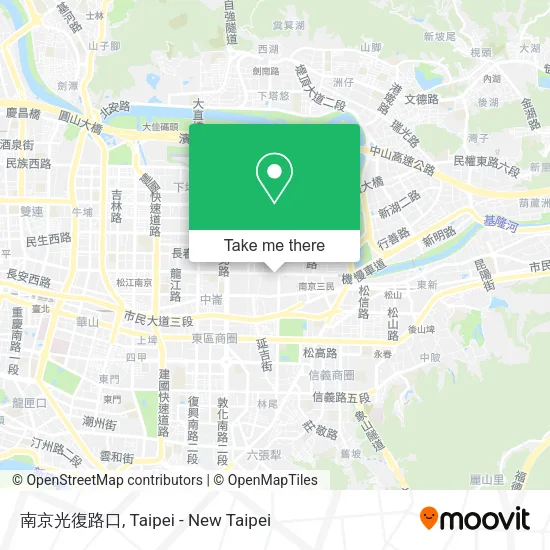 南京光復路口地圖