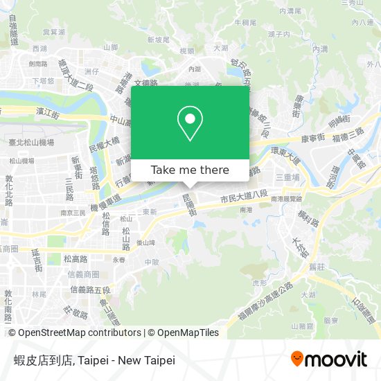 蝦皮店到店 map