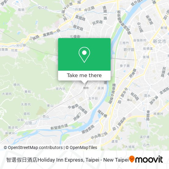 智選假日酒店Holiday Inn Express map