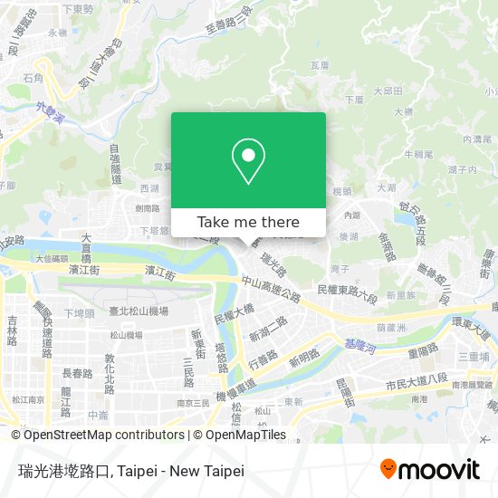 瑞光港墘路口 map