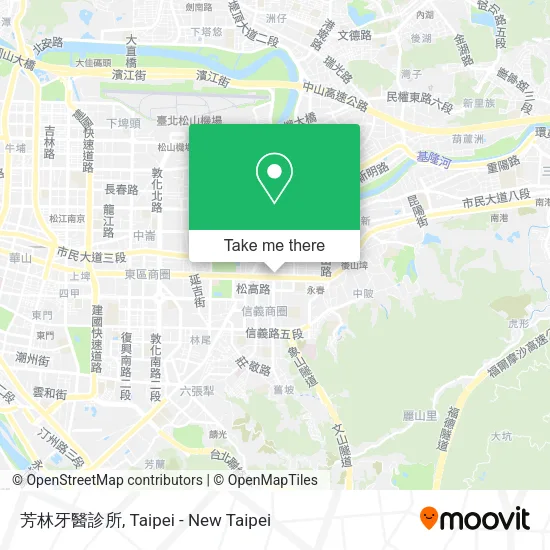 芳林牙醫診所 map