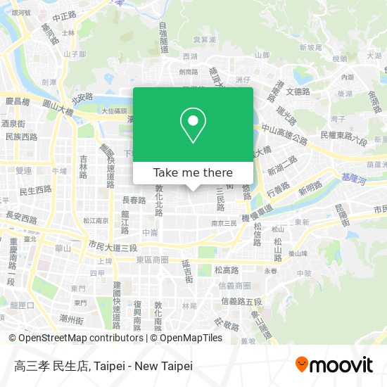 高三孝 民生店 map