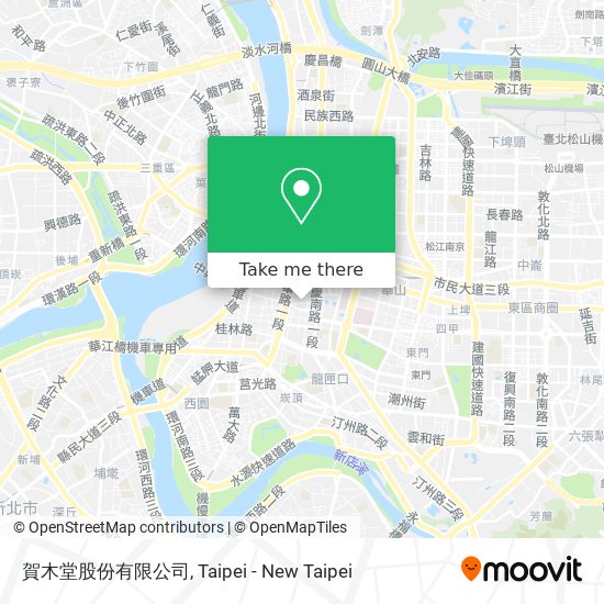 賀木堂股份有限公司 map