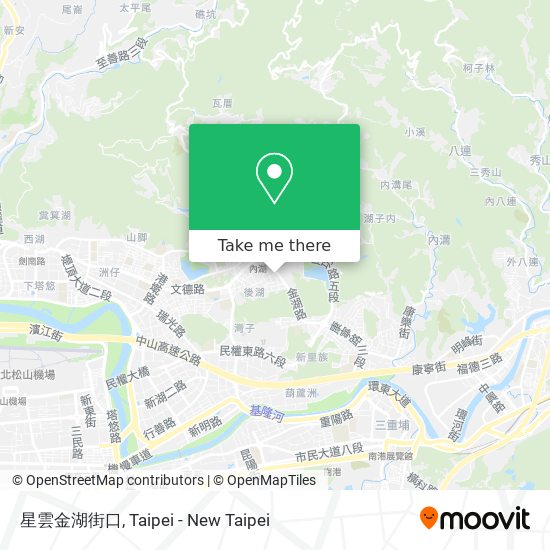 星雲金湖街口 map