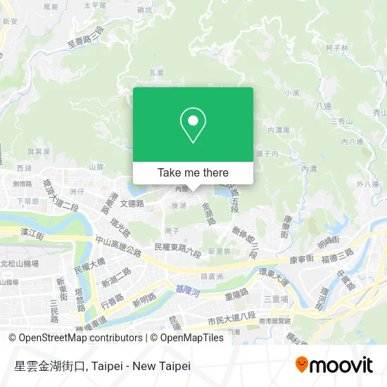 星雲金湖街口地圖