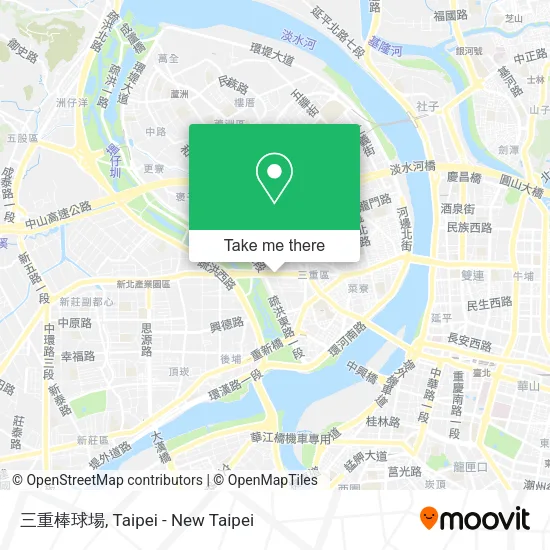 三重棒球場地圖