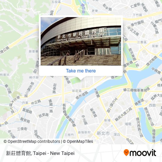 新莊體育館 map