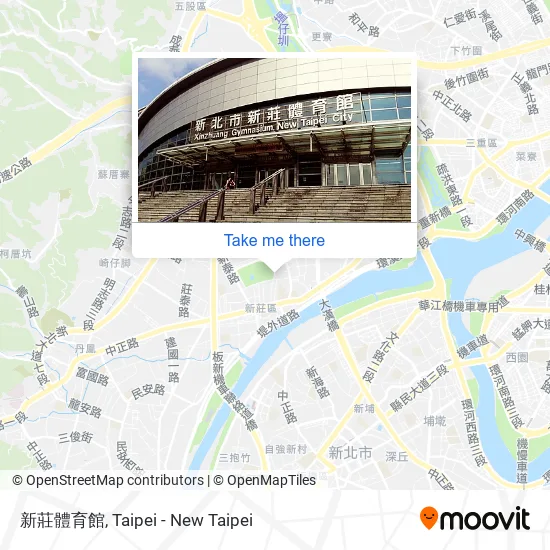 新莊體育館地圖