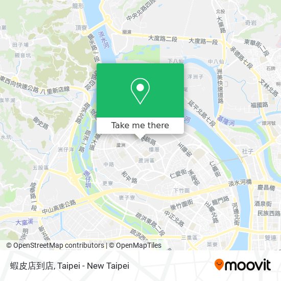 蝦皮店到店 map