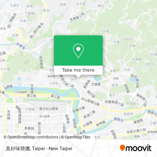 真好味燒臘地圖