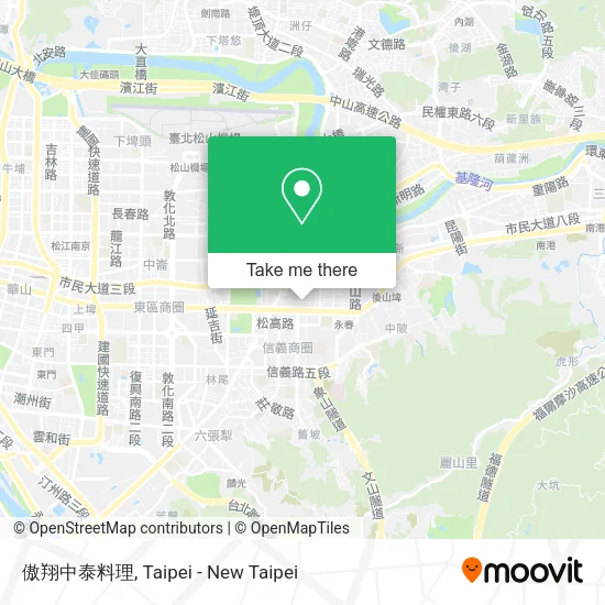傲翔中泰料理 map