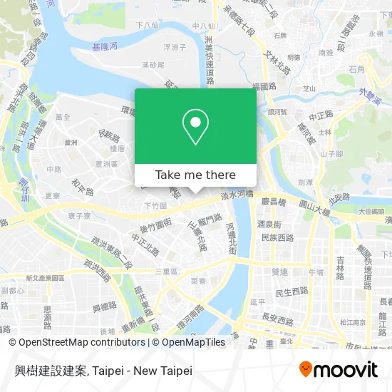 興樹建設建案 map