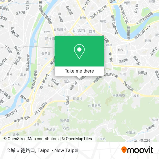 金城立德路口地圖