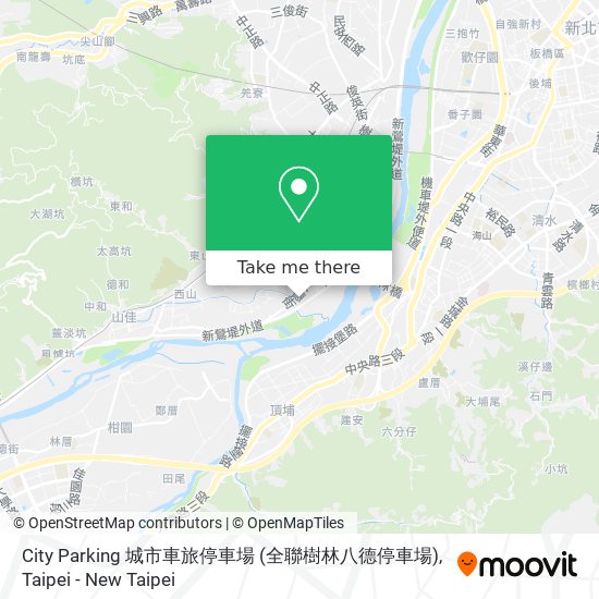 City Parking 城市車旅停車場 (全聯樹林八德停車場) map