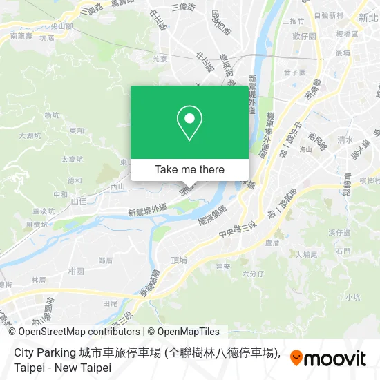 City Parking 城市車旅停車場 (全聯樹林八德停車場) map