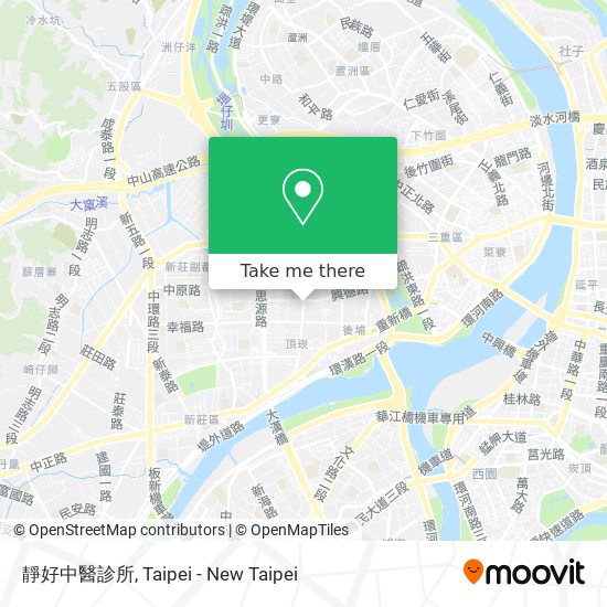 靜好中醫診所地圖
