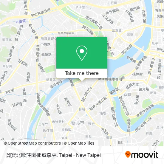 麗寶北歐莊園挪威森林 map