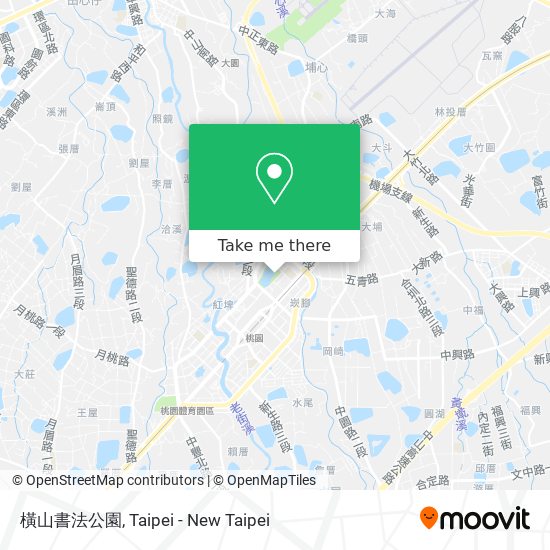 橫山書法公園 map
