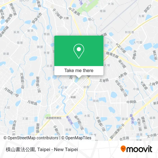 橫山書法公園 map