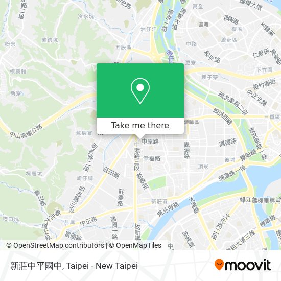 新莊中平國中 map