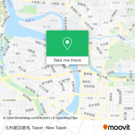 元利建設建地 map