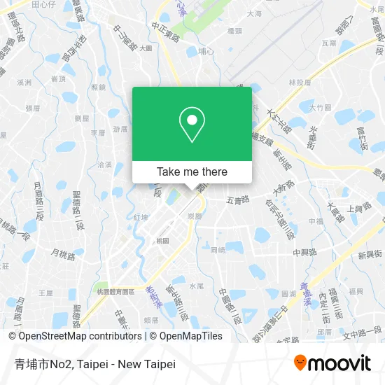 青埔市No2 map
