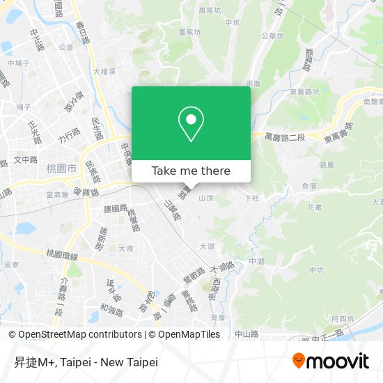 昇捷M+地圖