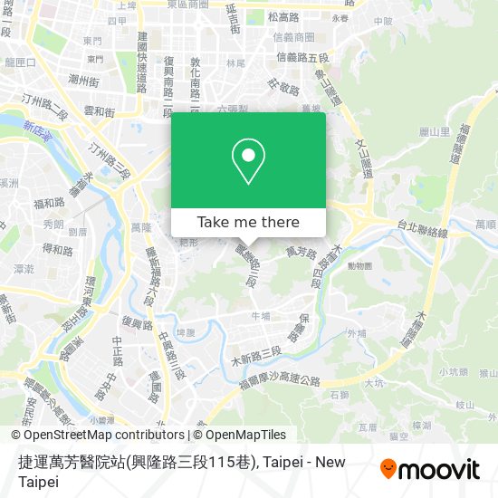 捷運萬芳醫院站(興隆路三段115巷) map