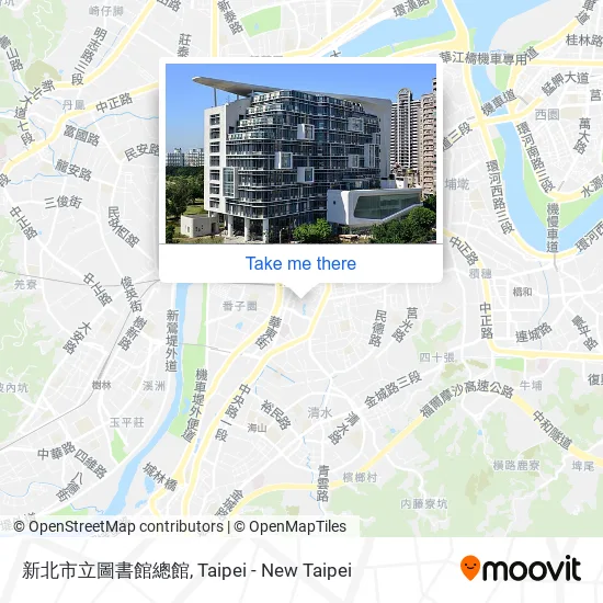 新北市立圖書館總館 map