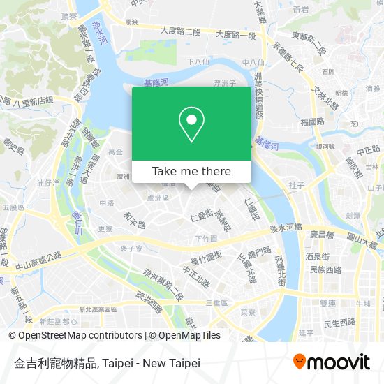 金吉利寵物精品 map
