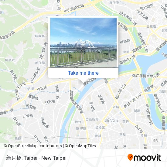 新月橋 map