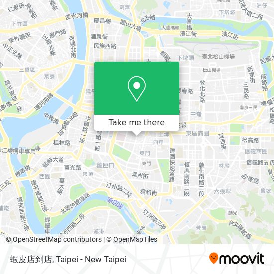 蝦皮店到店 map